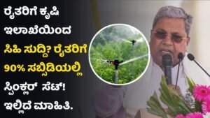 Agriculter subsidy For Sprinkler Set