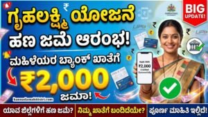 Gruhalakshmi Scheme Amount Credit